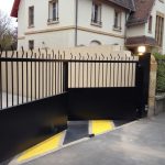 Motorisation d'un portail de copropriété