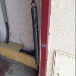 Remplacement de ressorts sur ancienne porte de garage basculante à PIERREVILLERS